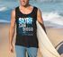 Herren Tank-Top Surf Design San Diego Palmen Beach Strand Sommer Palmen Muskelshirt Muscle Shirt Neverless®preview