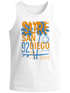 Herren Tank-Top Surf Design San Diego Palmen Beach Strand Sommer Palmen Muskelshirt Muscle Shirt Neverless®preview