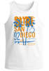 Herren Tank-Top Surf Design San Diego Palmen Beach Strand Sommer Palmen Muskelshirt Muscle Shirt Neverless®preview