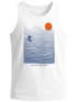 Herren Tank-Top Surf-Design Sommer Grafikshirt im minimalistischen Look Fashion Streetstyle Muskelshirt Neverless®preview