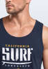 Herren Tank-Top Surf Druck Muskelshirt Muscle Shirt Neverless®preview