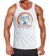 Herren Tank-Top Surf Logo California USA Welle Surfing Style Aufdruck Print Fashion Muskelshirt Neverless®preview