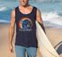 Herren Tank-Top Surf Logo California USA Welle Surfing Style Aufdruck Print Fashion Muskelshirt Neverless®preview