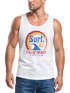 Herren Tank-Top Surf Logo California USA Welle Surfing Style Aufdruck Print Fashion Muskelshirt Neverless®preview