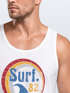 Herren Tank-Top Surf Logo California USA Welle Surfing Style Aufdruck Print Fashion Muskelshirt Neverless®preview