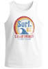 Herren Tank-Top Surf Logo California USA Welle Surfing Style Aufdruck Print Fashion Muskelshirt Neverless®preview