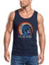 Herren Tank-Top Surf Logo California USA Welle Surfing Style Aufdruck Print Fashion Muskelshirt Neverless®preview
