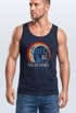 Herren Tank-Top Surf Logo California USA Welle Surfing Style Aufdruck Print Fashion Muskelshirt Neverless®preview