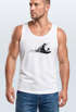 Herren Tank-Top Surf Supply Surfboard Wave Welle Wellenreiten Urlaub Meer Ozean Surfer Boy Silhouette Muskelshirt Muscle Shirt Neverless®preview