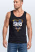 Herren Tank-Top Surf Surfer Bedruckt Endless Summer Florida USA Surfstyle Palmen Muskelshirt Muscle Shirt Neverless®preview