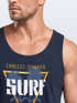 Herren Tank-Top Surf Surfer Bedruckt Endless Summer Florida USA Surfstyle Palmen Muskelshirt Muscle Shirt Neverless®preview