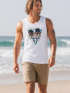 Herren Tank-Top Surf Surfer Bedruckt Endless Summer Florida USA Surfstyle Palmen Muskelshirt Muscle Shirt Neverless®preview