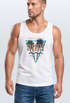 Herren Tank-Top Surf Surfer Bedruckt Endless Summer Florida USA Surfstyle Palmen Muskelshirt Muscle Shirt Neverless®preview
