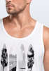 Herren Tank-Top Surfboard California Surfing Kalifornien Surf Print Aufdruck Muskelshirt Muscle Shirt Neverless®preview