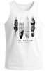 Herren Tank-Top Surfboard California Surfing Kalifornien Surf Print Aufdruck Muskelshirt Muscle Shirt Neverless®preview