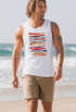 Herren Tank-Top Surfboards South Beach California USA Sommer Surfing Motiv Fashion Muskelshirt Neverless®preview