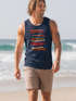 Herren Tank-Top Surfboards South Beach California USA Sommer Surfing Motiv Fashion Muskelshirt Neverless®preview