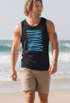 Herren Tank-Top Surfboards South Beach California USA Sommer Surfing Motiv Fashion Muskelshirt Neverless®preview