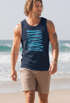 Herren Tank-Top Surfboards South Beach California USA Sommer Surfing Motiv Fashion Muskelshirt Neverless®preview