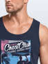 Herren Tank-Top Surfer Print California Surfstyle Sommer Beach Strand Aufdruck Bedruckt Fashion Muskelshirt Muscle Shirt Neverless®preview