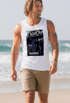 Herren Tank-Top Surfer Print California Surfstyle Sommer Beach Strand Aufdruck Bedruckt Fashion Muskelshirt Muscle Shirt Neverless®preview
