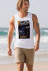 Herren Tank-Top Surfer Print California Surfstyle Sommer Beach Strand Aufdruck Bedruckt Fashion Muskelshirt Muscle Shirt Neverless®preview