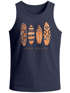 Herren Tank-Top Surfing Fashion Aufdruck Long Beach Surfboard Sommer Strand Streetstyle Muskelshirt Neverless®preview