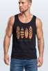 Herren Tank-Top Surfing Fashion Aufdruck Long Beach Surfboard Sommer Strand Streetstyle Muskelshirt Neverless®preview