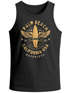 Herren Tank-Top Surfing Motiv Vintage Effekt Palm Beach California USA Schriftzug Fashion Streetstyle Muskelshirt Muscle Shirt Neverless®preview