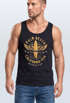 Herren Tank-Top Surfing Motiv Vintage Effekt Palm Beach California USA Schriftzug Fashion Streetstyle Muskelshirt Muscle Shirt Neverless®preview