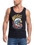 Herren Tank-Top Surfing Skull Malibu Wild Waves Wellen Sonne Strand Muskelshirt Muscle Shirt Neverless®preview