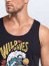 Herren Tank-Top Surfing Skull Malibu Wild Waves Wellen Sonne Strand Muskelshirt Muscle Shirt Neverless®preview