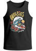 Herren Tank-Top Surfing Skull Malibu Wild Waves Wellen Sonne Strand Muskelshirt Muscle Shirt Neverless®preview
