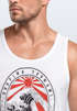 Herren Tank-Top Surfing Tsunami Great Wave Japan Vintage Retro Muskelshirt Muscle Shirt Neverless®preview