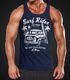 Herren Tank Top T-Shirt Bus Surfing Retro Neverless®preview