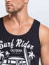Herren Tank Top T-Shirt Bus Surfing Retro Neverless®preview