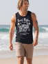 Herren Tank Top T-Shirt Bus Surfing Retro Neverless®preview
