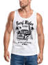 Herren Tank Top T-Shirt Bus Surfing Retro Neverless®preview