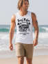 Herren Tank Top T-Shirt Bus Surfing Retro Neverless®preview