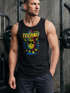 Herren Tank-Top Techno Tanzen Lustig Ananas Rave Party Printshirt Fashion Streetstyle Muskelshirt Neverless®preview