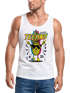 Herren Tank-Top Techno Tanzen Lustig Ananas Rave Party Printshirt Fashion Streetstyle Muskelshirt Neverless®preview