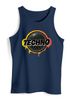 Herren Tank-Top Techno World Design Print Aufdruck Musik Elektronisch Fashion Streetstyle  Muskelshirt Neverless®preview