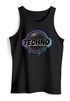 Herren Tank-Top Techno World Design Print Aufdruck Musik Elektronisch Fashion Streetstyle  Muskelshirt Neverless®preview