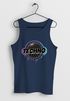 Herren Tank-Top Techno World Design Print Aufdruck Musik Elektronisch Fashion Streetstyle  Muskelshirt Neverless®preview