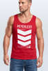 Herren Tank-Top Techwear Trend Motive Japanese Streetstyle Military Fashion Muskelshirt Neverless®preview
