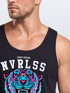 Herren Tank-Top Tiger-Kopf Origin Tokio Design Schriftzug Print Tattoo Style Style Muskelshirt Muscle Shirt Neverless®preview