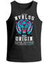 Herren Tank-Top Tiger-Kopf Origin Tokio Design Schriftzug Print Tattoo Style Style Muskelshirt Muscle Shirt Neverless®preview