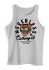 Herren Tank-Top Tiger Print Motiv Schrift Retro Vintage Style Fashion Streetstyle Muskelshirt Neverless®preview