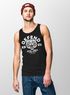 Herren Tank-Top Tiger Print Schriftzug Athletic Legendary Muskelshirt Muscle Shirt Neverless®preview