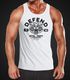 Herren Tank-Top Tiger Print Schriftzug Athletic Legendary Muskelshirt Muscle Shirt Neverless®preview